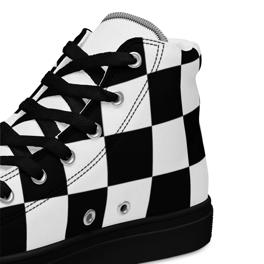 Womens checks canvas sneakers product image (11)