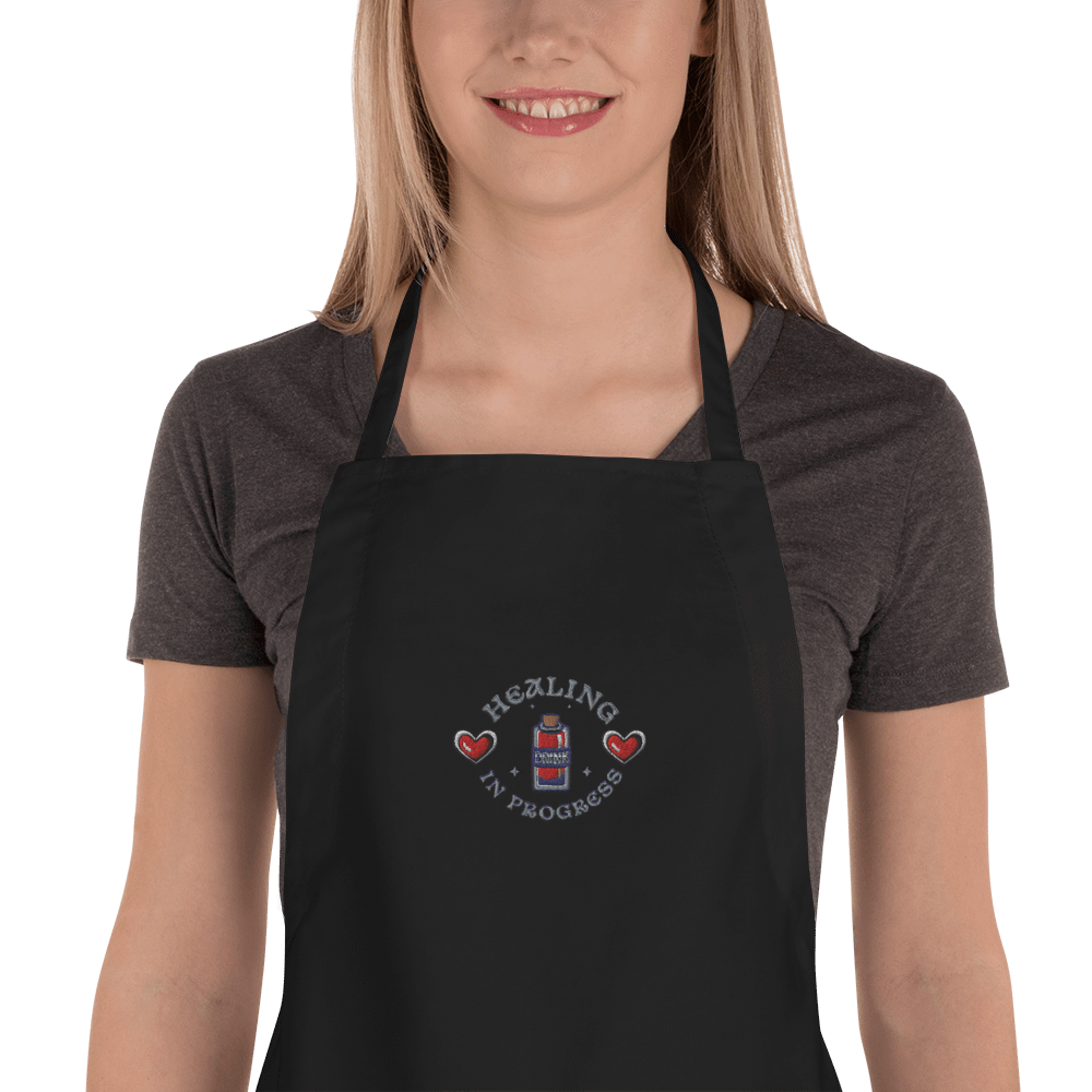 Healing In Progress Embroidered Cooking Apron product image (1)