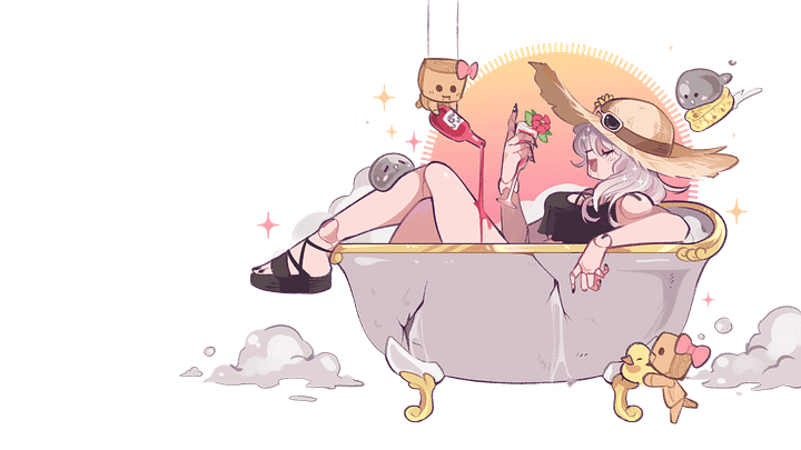 Doll - Relaxing Days Acrylic Standee product image (1)
