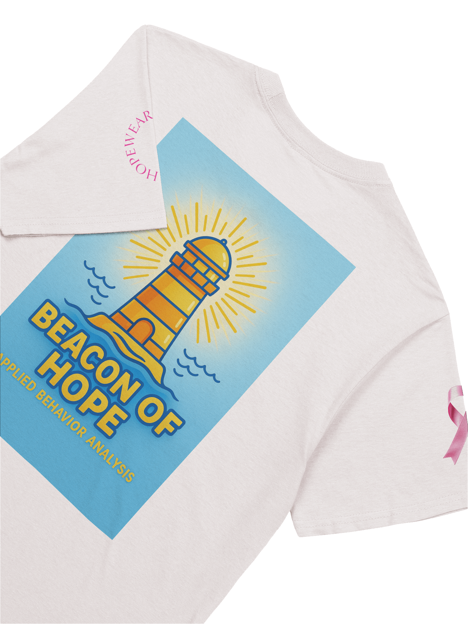 Pink Ribbon Breast Cancer Awareness T-Shirt product image (15)