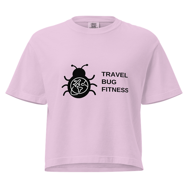 Travel Bug Women's Fitness Crop Tee product image (1)
