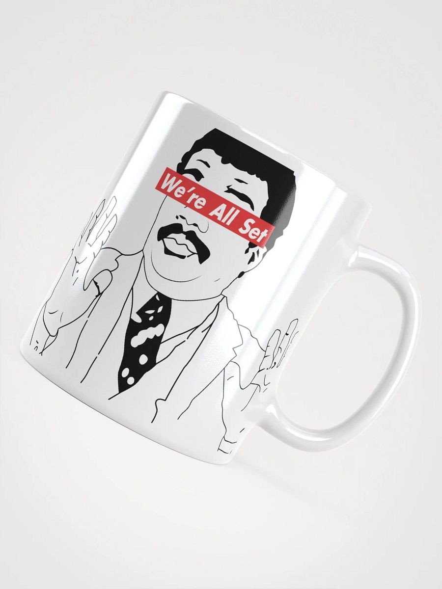 We're All Set Logo Coffee Mug White product image (3)
