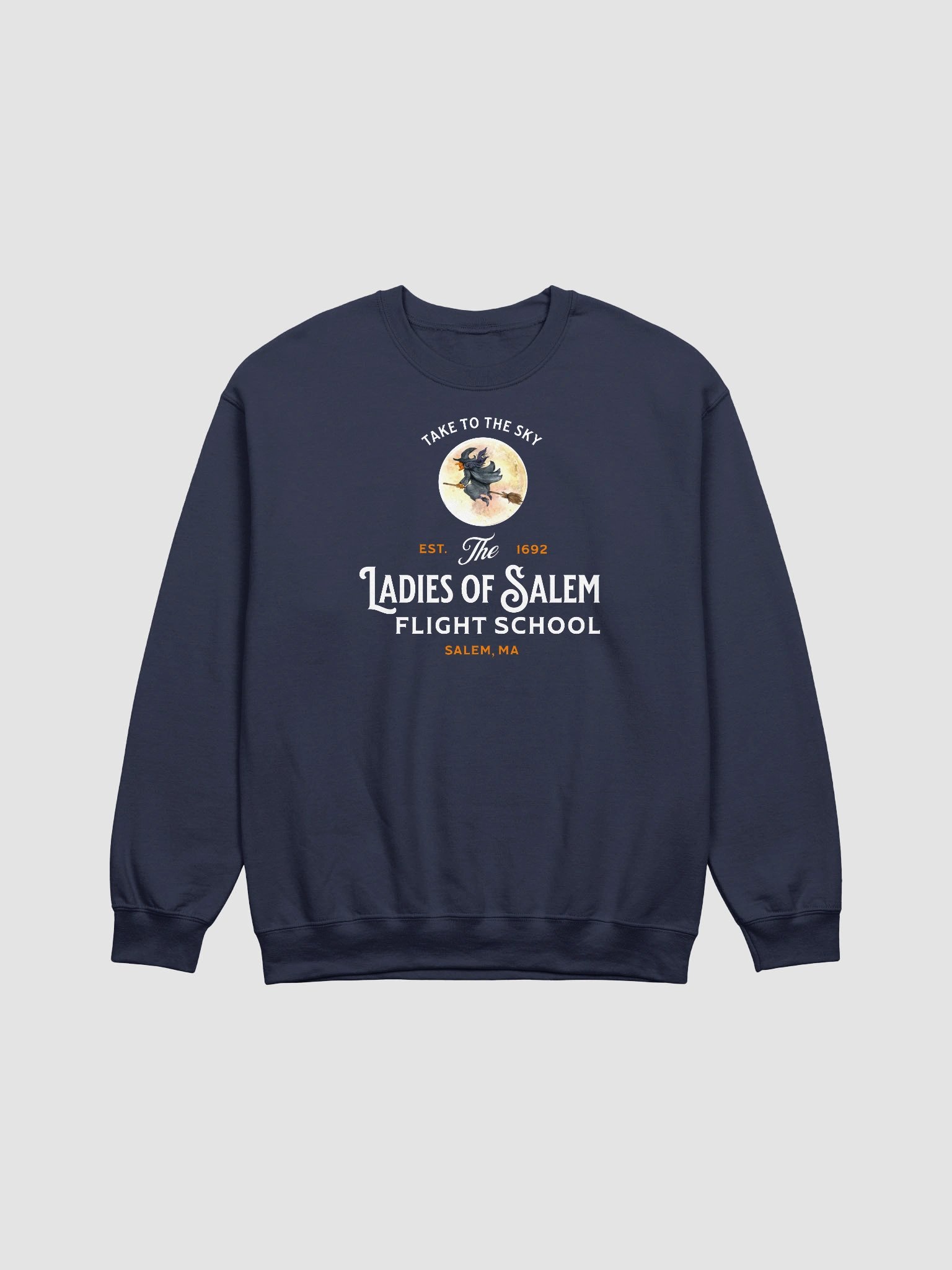 Witch Take to the Sky Halloween Sweatshirt product image (2)