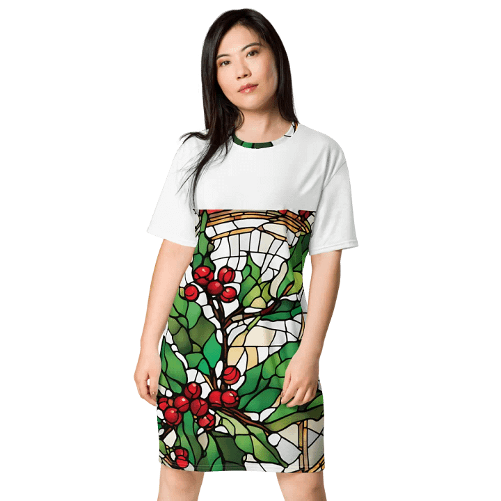 Mystic Foliage T-Shirt Dress product image (1)