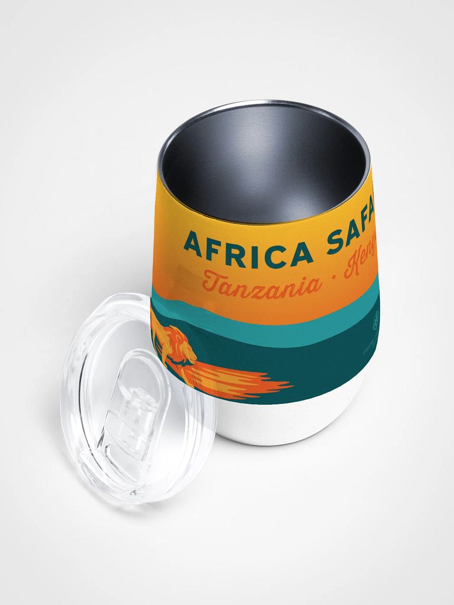 Safari Sunset – Wine Tumbler product image (3)