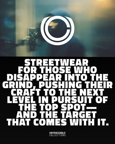 Off the grid, In the booth 🎙️
-
Streetwear for those who disappear into the grind, pushing their craft to the next level in p...