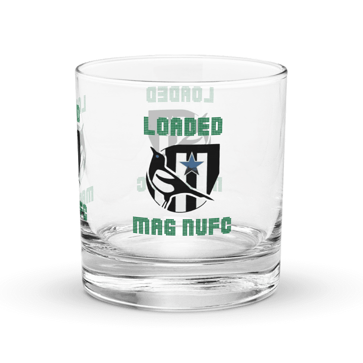 Loaded Mag NUFC Rocks Glass product image (2)