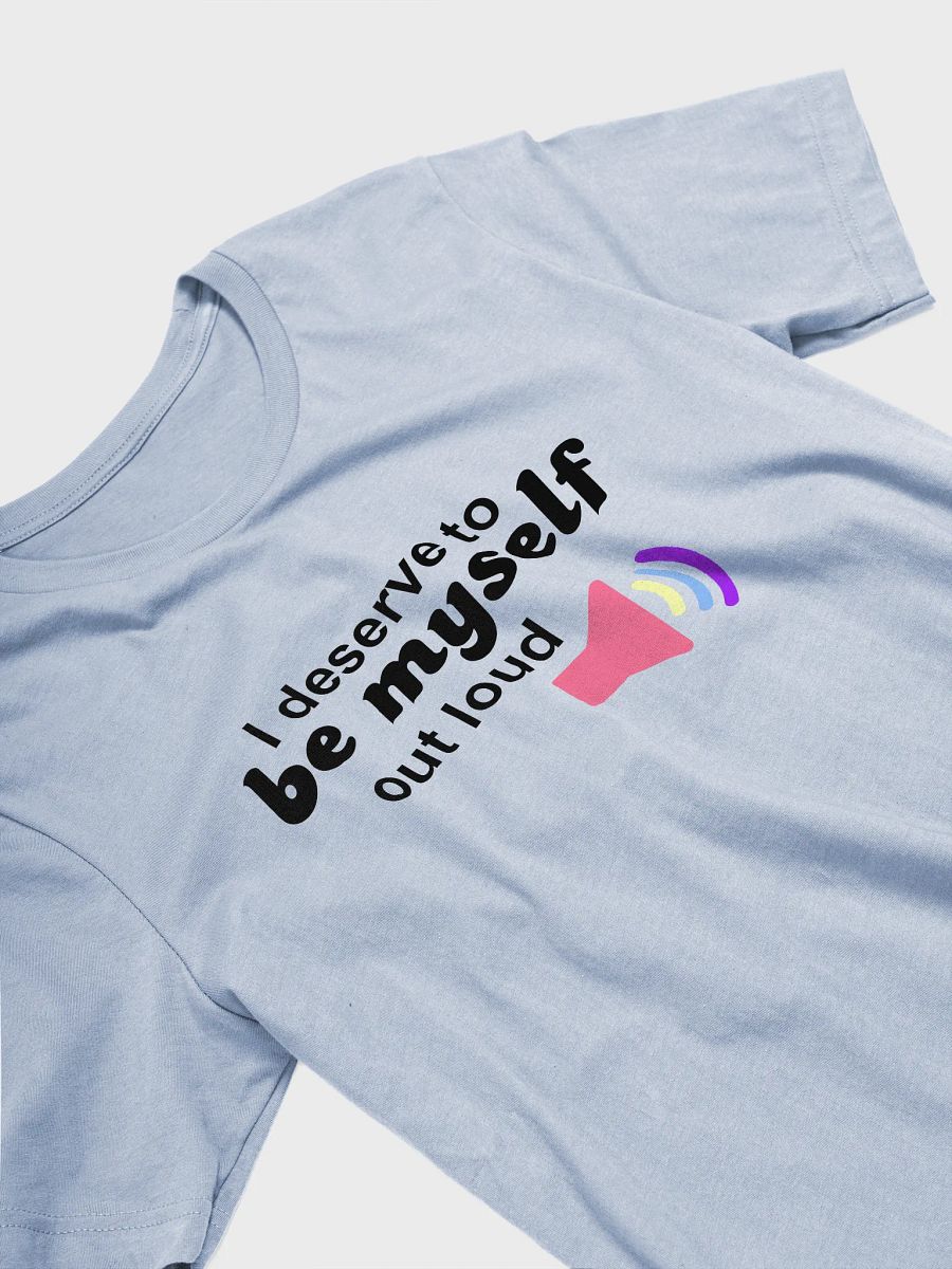 be myself out loud xenogender t-shirt product image (3)