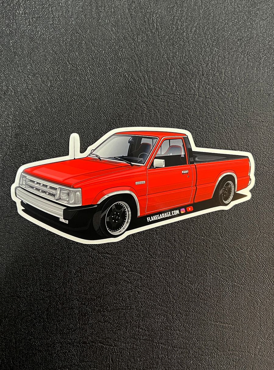 V2 Mazda B2200 / B2000 Mini Truck Sticker product image (1)