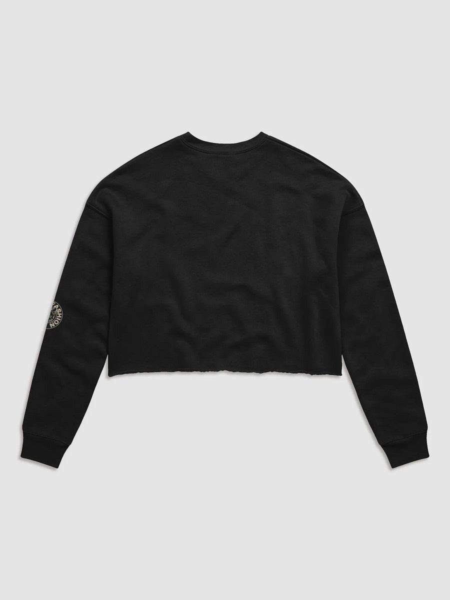 Dynamic Red Motivation Women's Crop Sweatshirt product image (4)