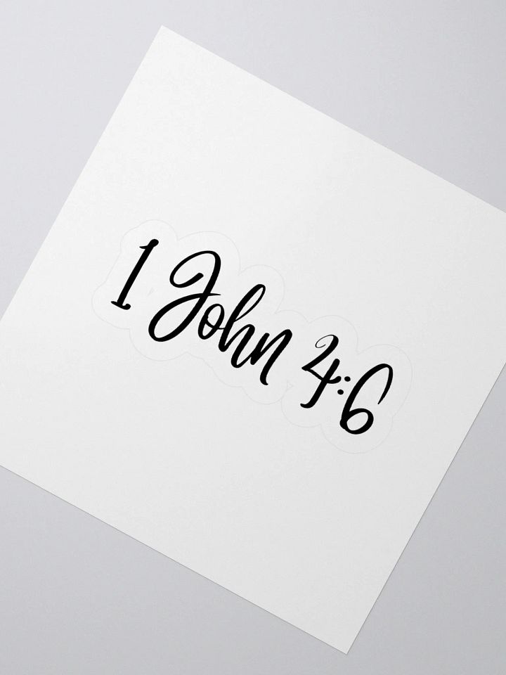 1 John 4:6 product image (5)