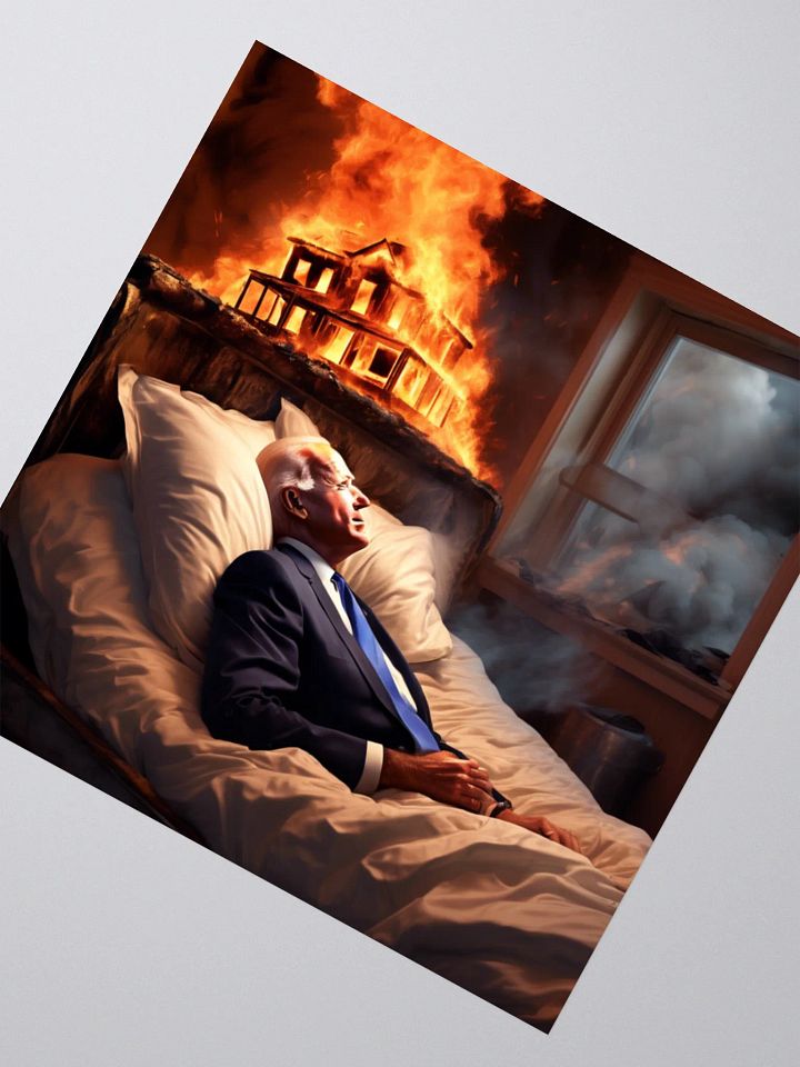 World on Fire Sticker product image (2)