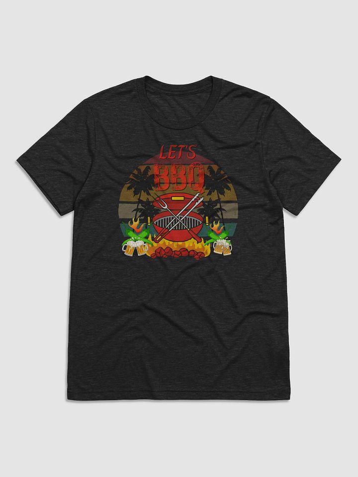 Sunset BBQ Vibes T-Shirt gift for dad grampa dons friend product image (3)
