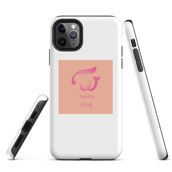 twice vlog logo apple iphone case product image (3)