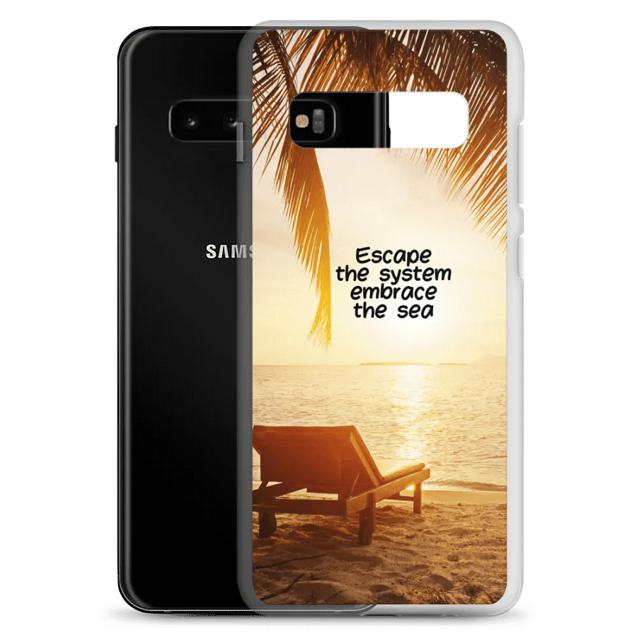 Sunset Serenity Samsung® Clear Case product image (9)