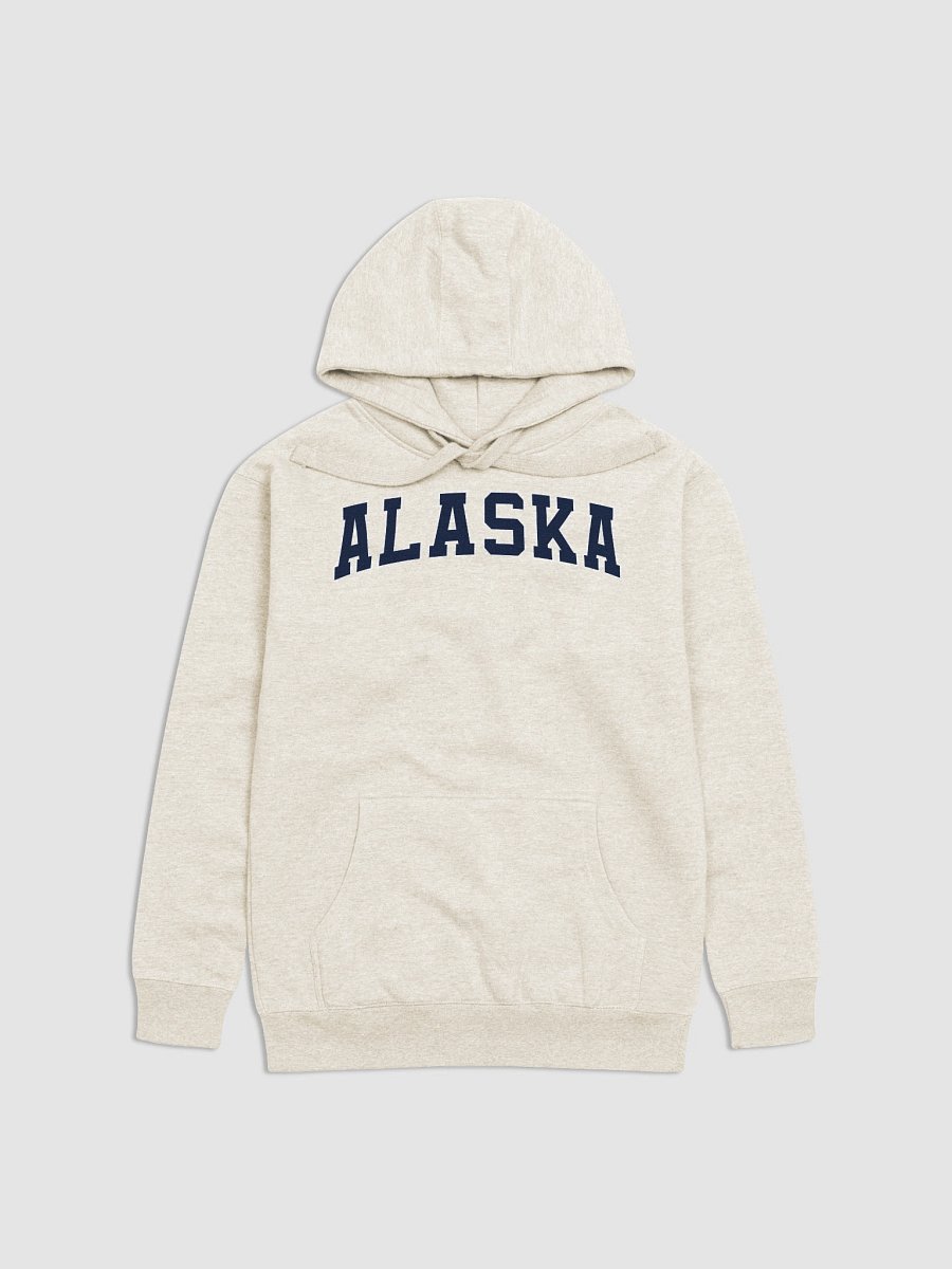 Alaska Vintage Varsity Unisex Premium Hoodie product image (49)