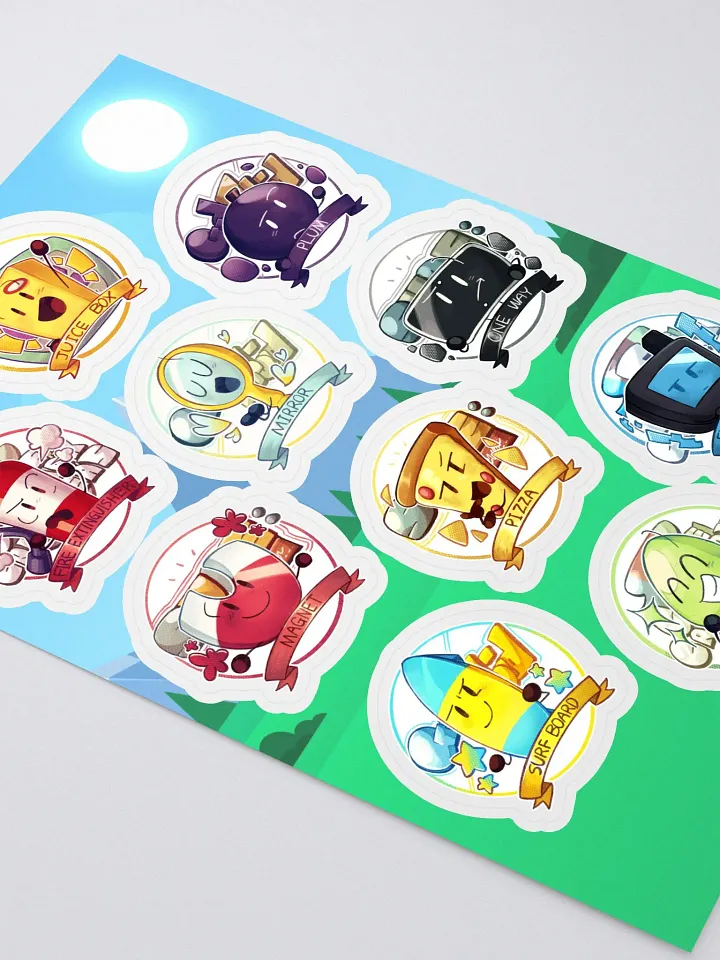 Epic Object Show Sticker Sheet product image (2)