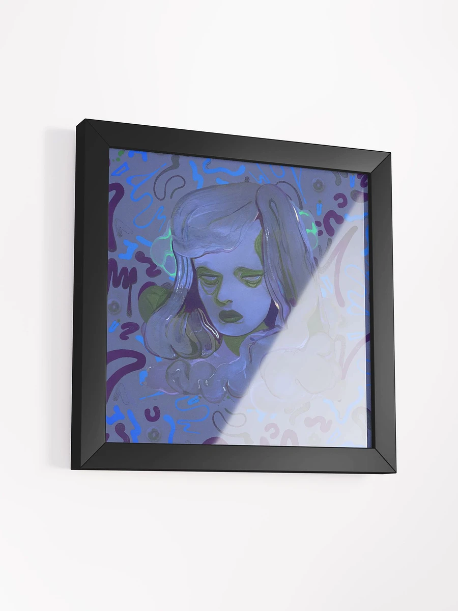 The Sea in Her Eyes Square Framed Matte Print product image (43)