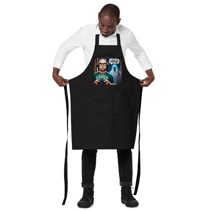 Ghostly Gamer Organic Apron product image (5)