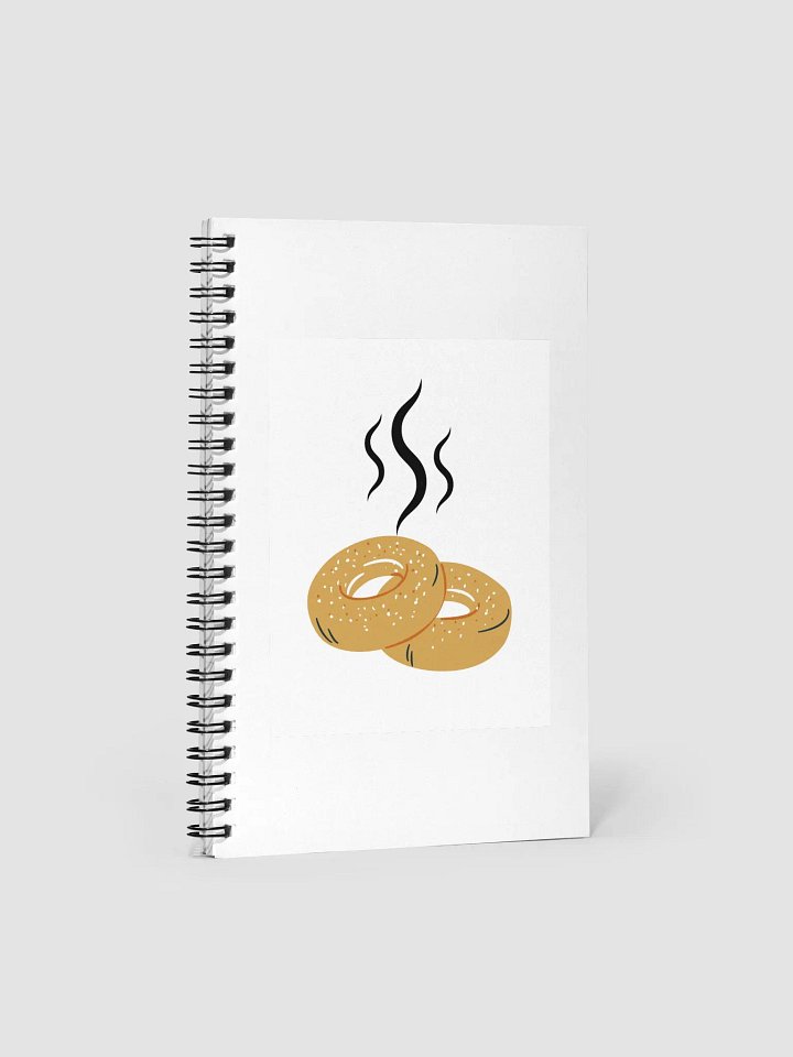 Roasted Bagel Notebook! product image (1)