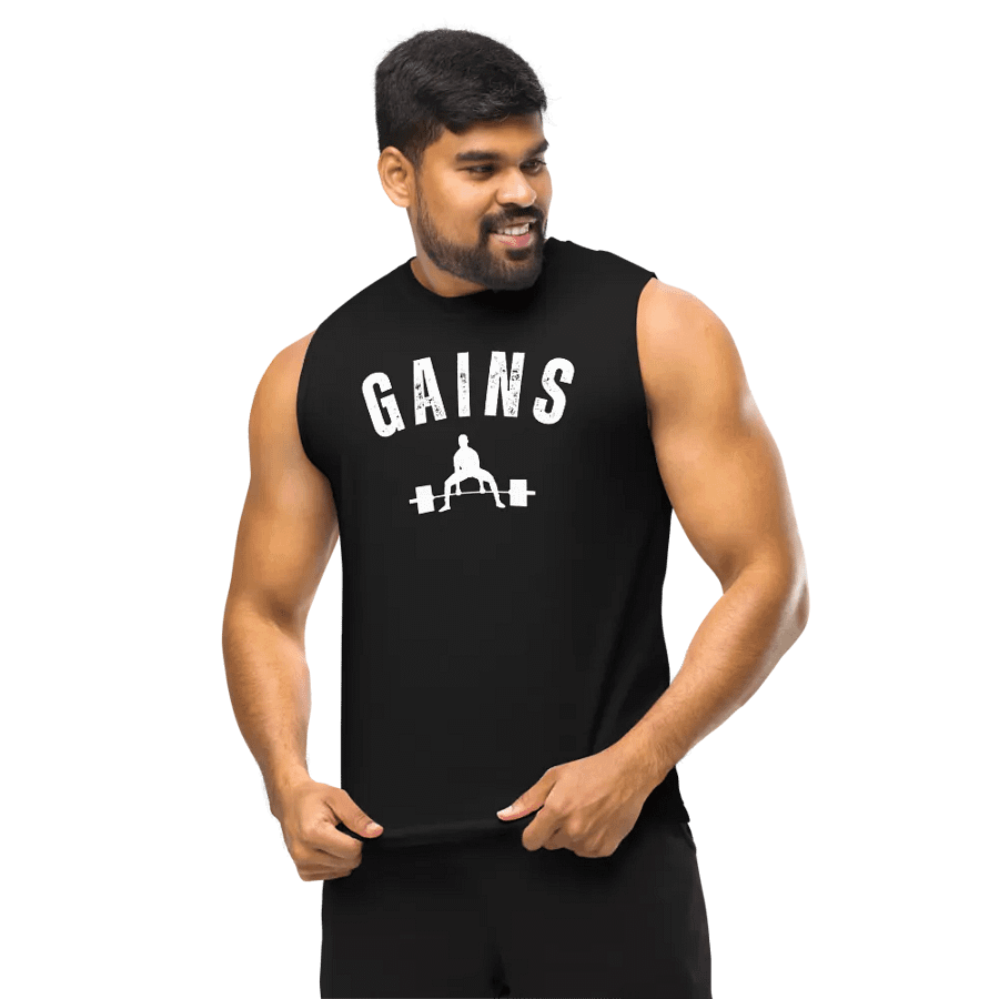 Deadlift Gains Muscle Tank product image (10)