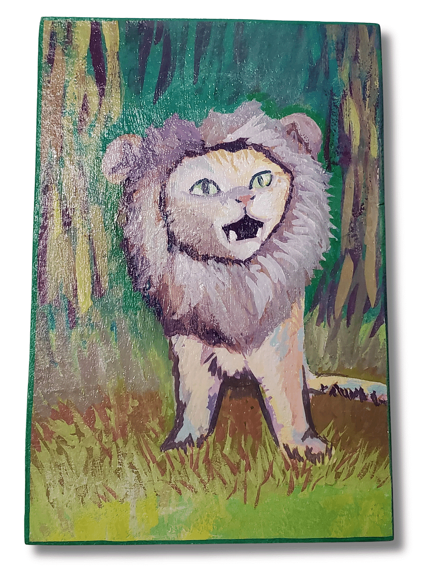 Gouache Painting - Fierce product image (1)