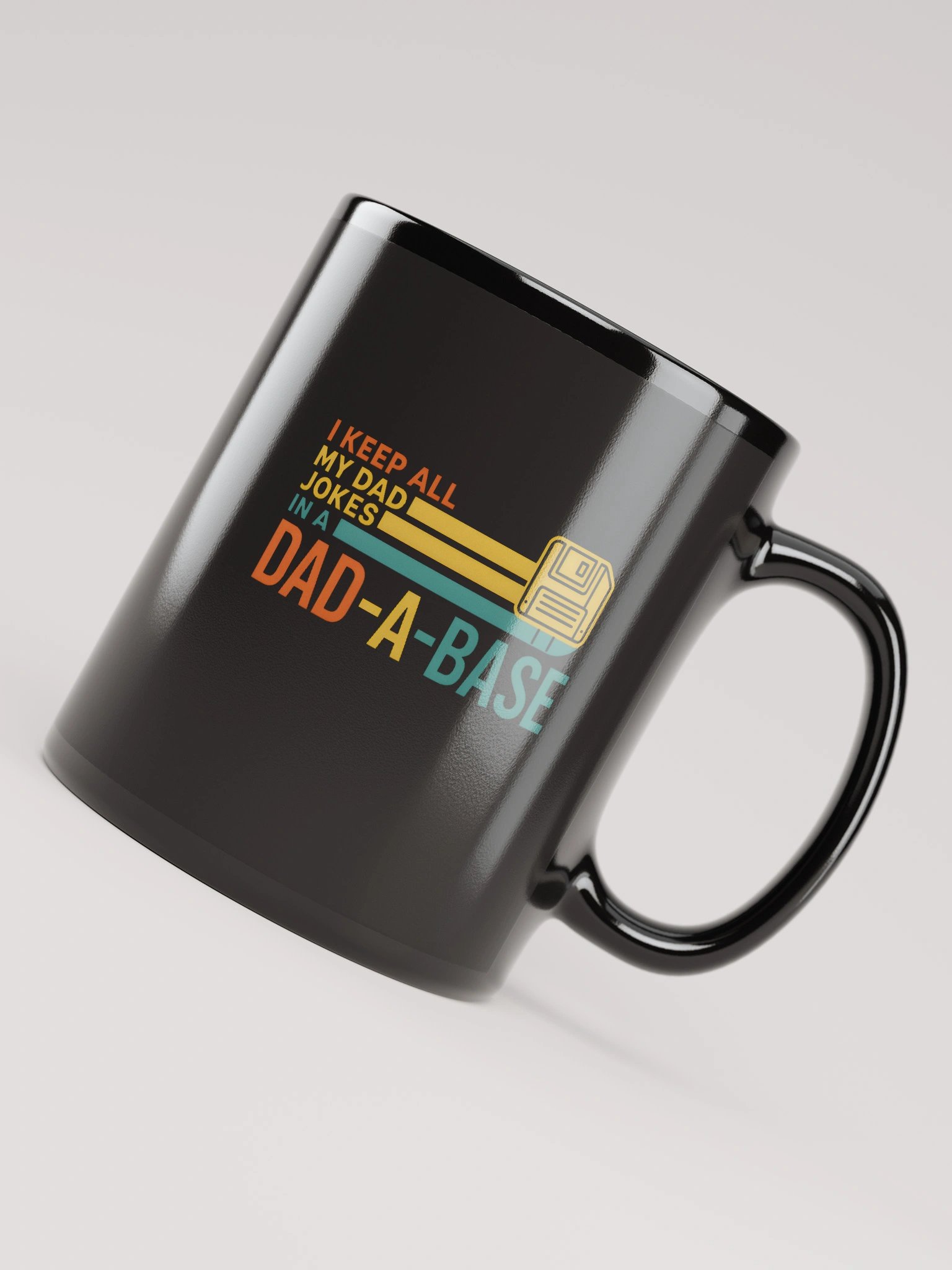 Dad-A-Base Floppy Disk Mug product image (8)