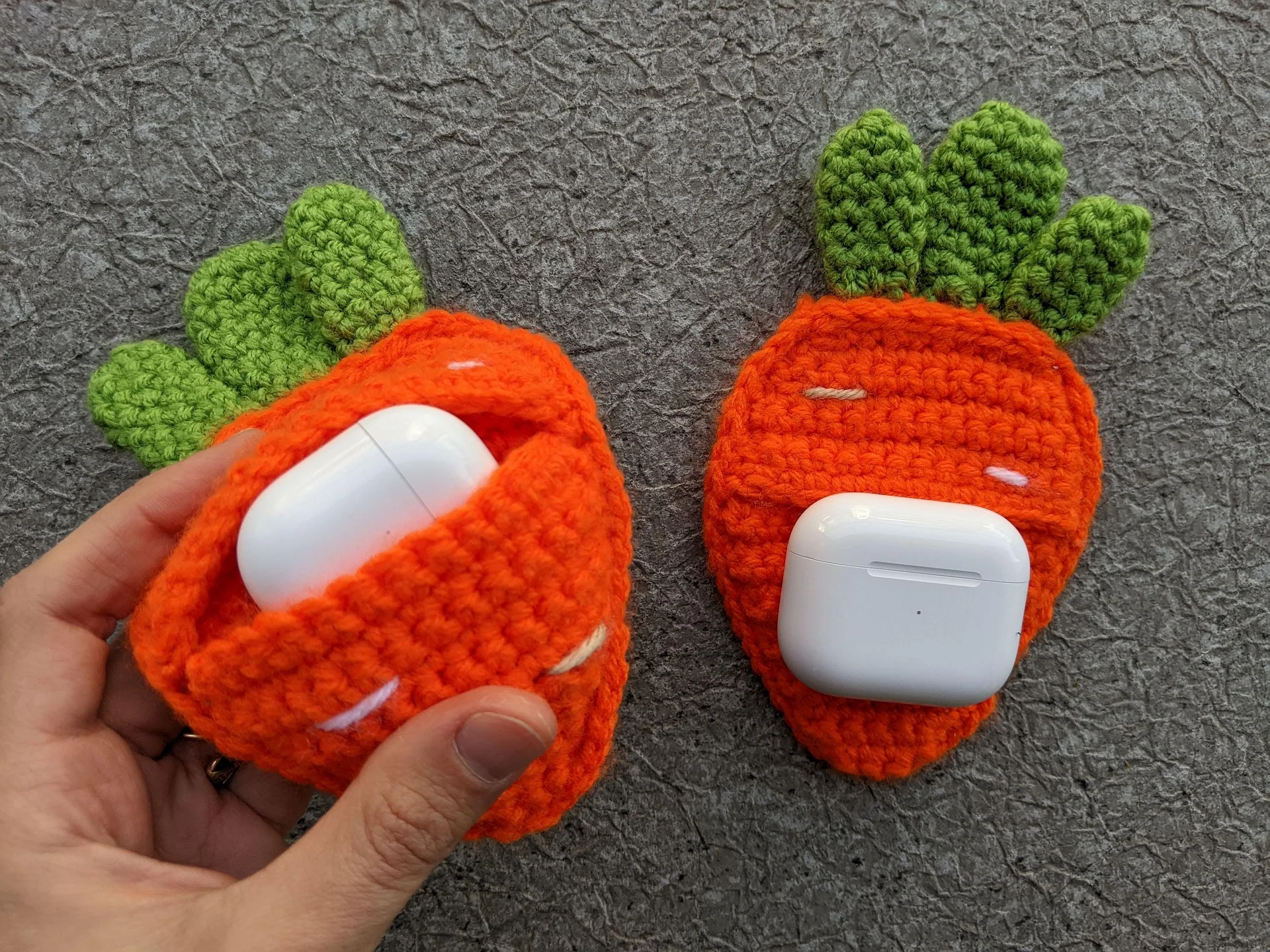 Crochet Carrot Treats Pocket Pattern product image (4)