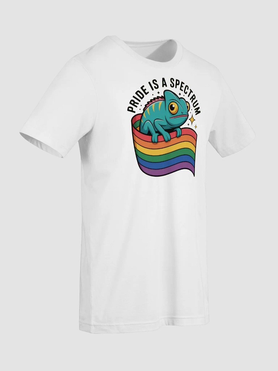 "Pride is a Spectrum" Chameleon T-Shirt - Celebrate Inclusivity with Graphic Grove product image (9)