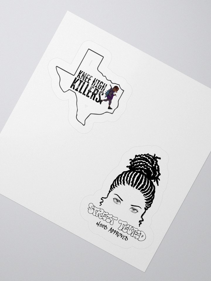 Knee High Killers Kiss Cut Stickers product image (6)