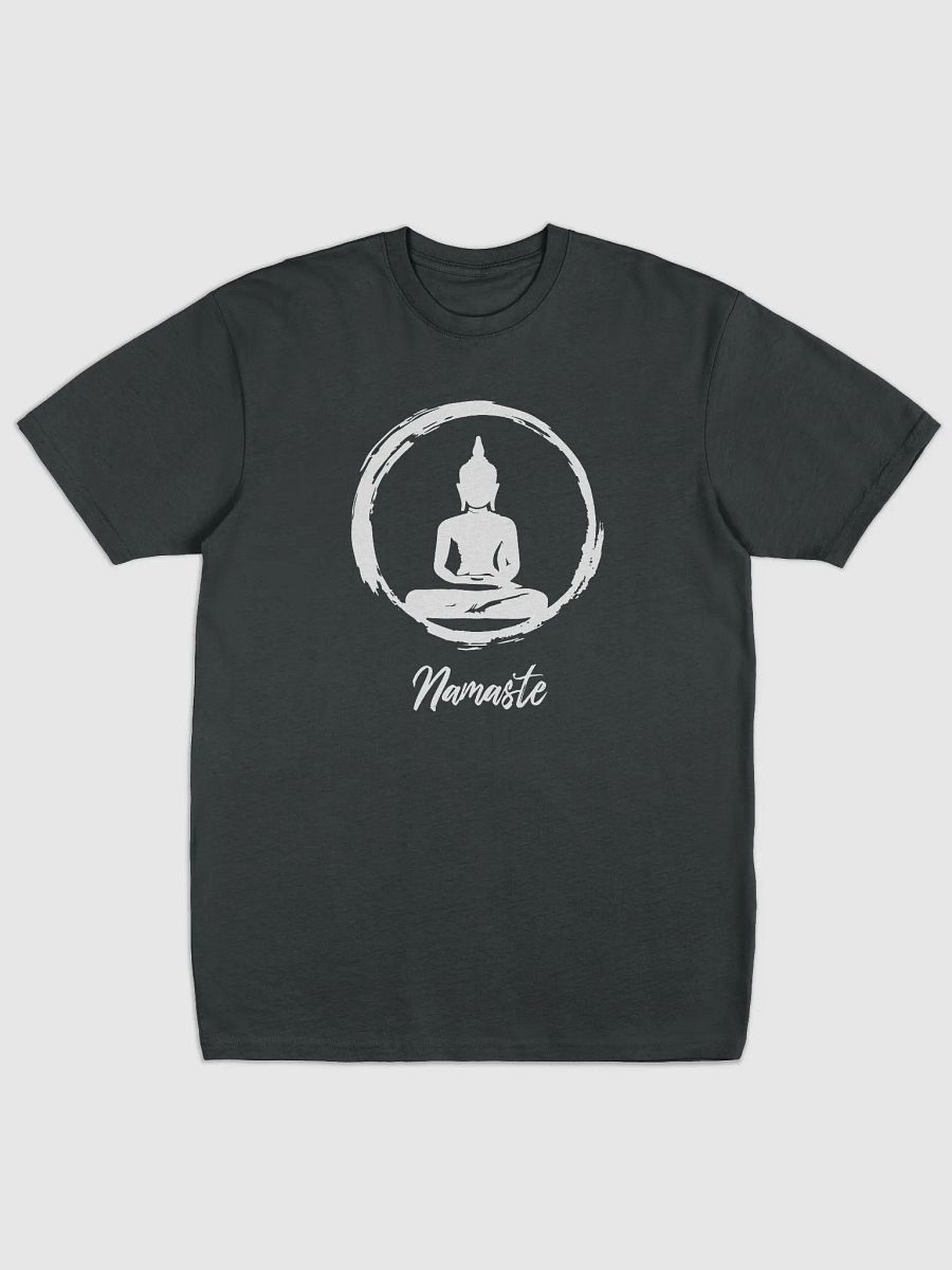 Namaste with buddha printed t-shirts product image (2)