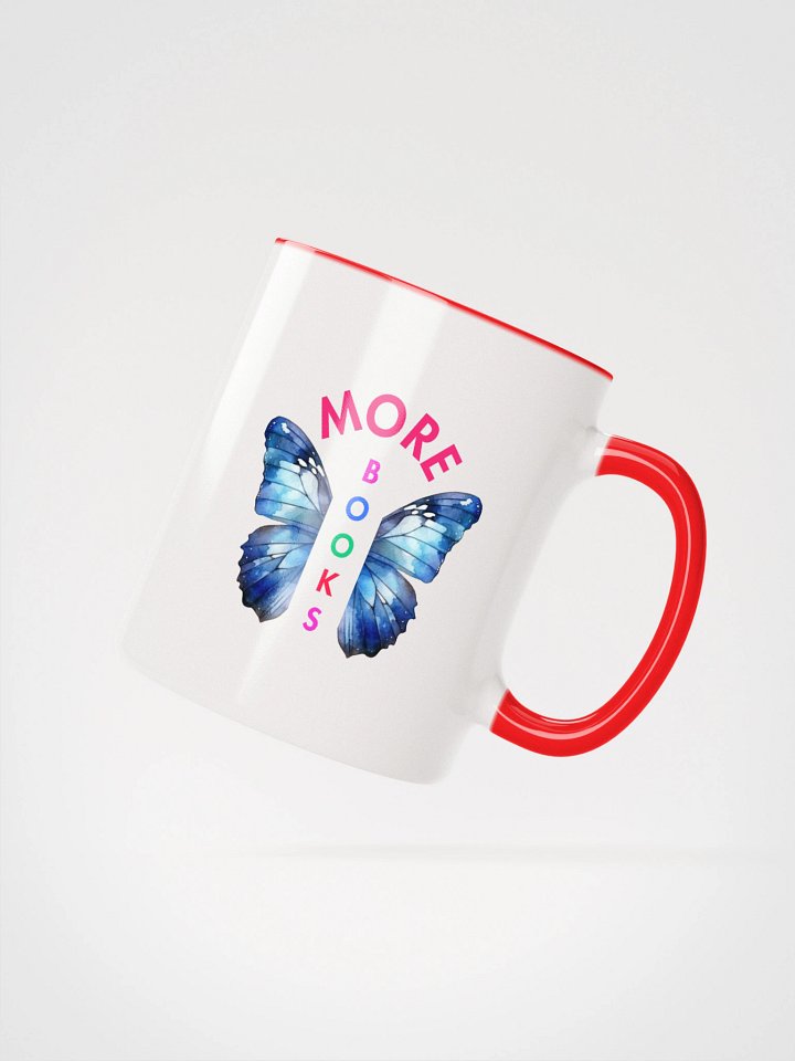 More Books Mug – Book Lover Gift – Aesthetic Colorful Coffee Cup product image (1)