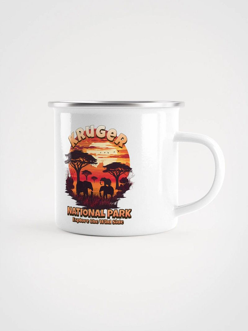 Kruger National Park, Wild Side Explorer Enamel Mug