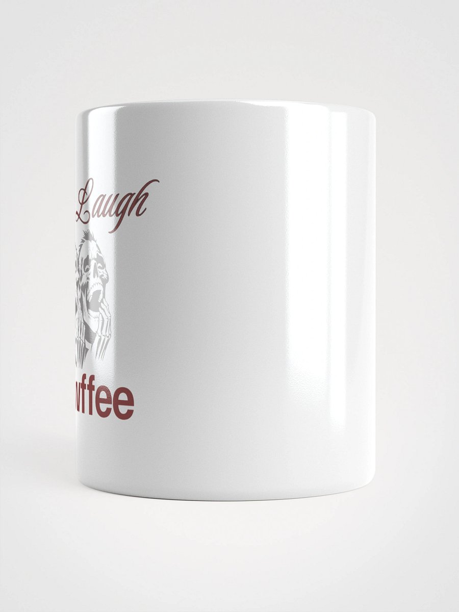 Live Laugh Cawfee White Glossy Mug product image (6)