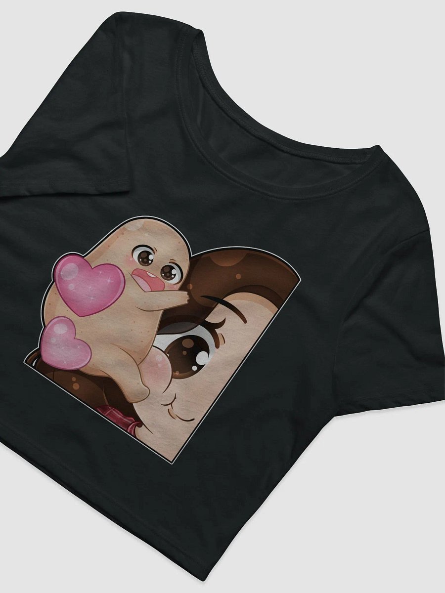 hugs face! Bella+Canvas Women's Crop Tee product image (8)
