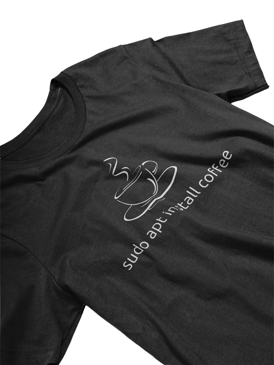 apt install coffee T-Shirt product image (3)
