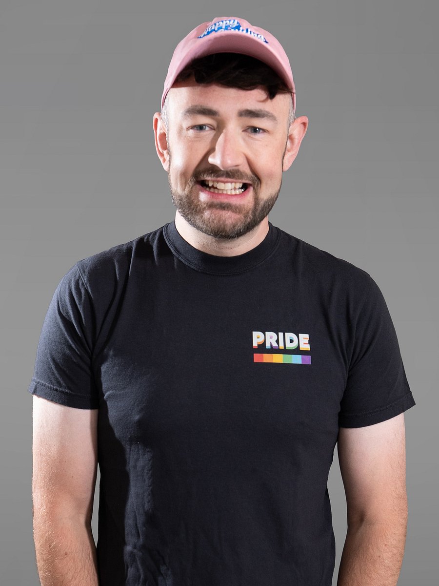 Men's Cruise with Ben and David Pride Logo T-Shirt - Black product image (6)