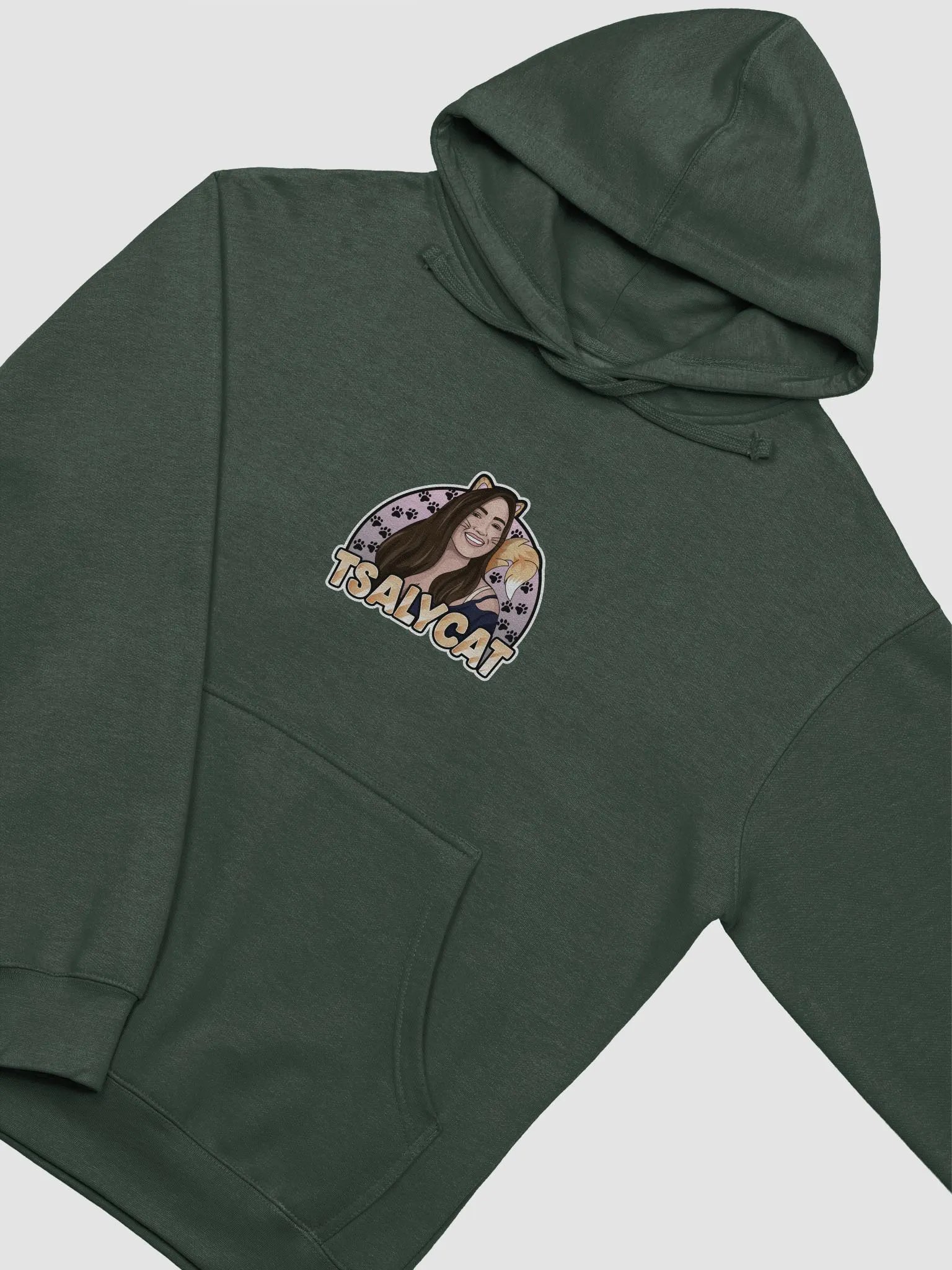 TSAlyCat Alpine Green Hoodie product image (3)