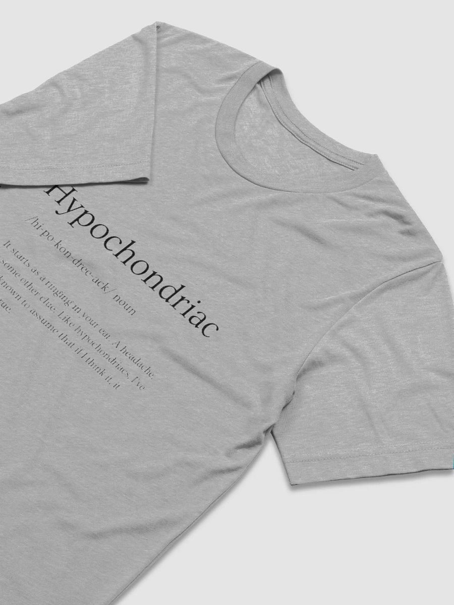 Hypochondriac - Dark Text Men's product image (3)