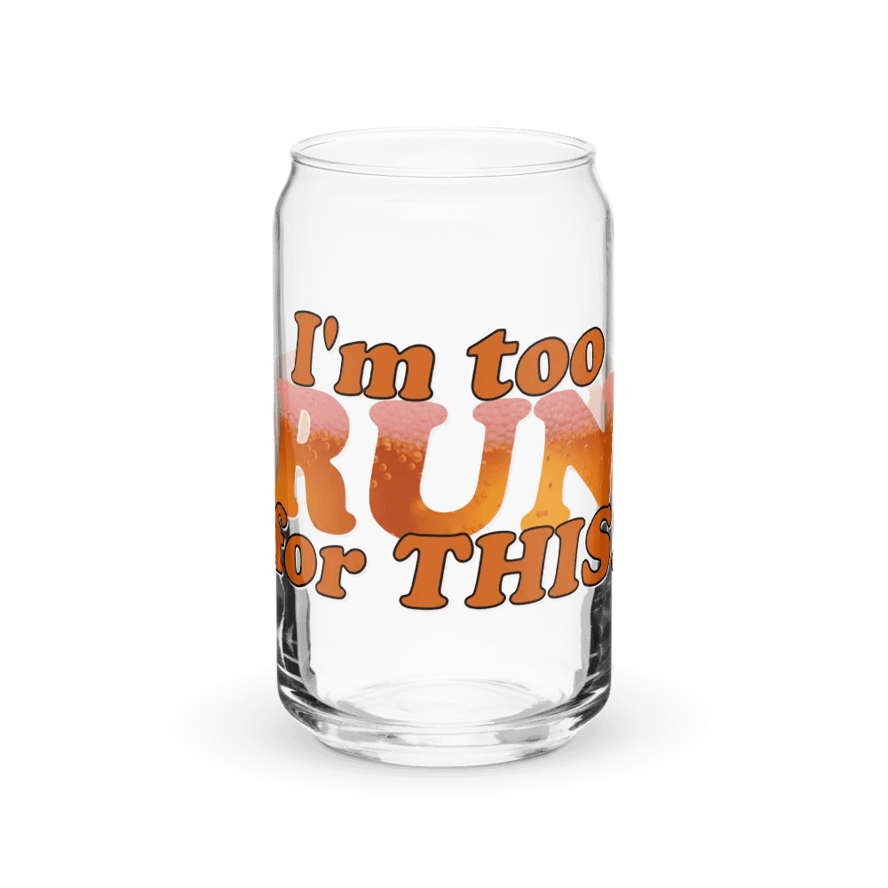 Frothy Drunk Can Glass product image (1)