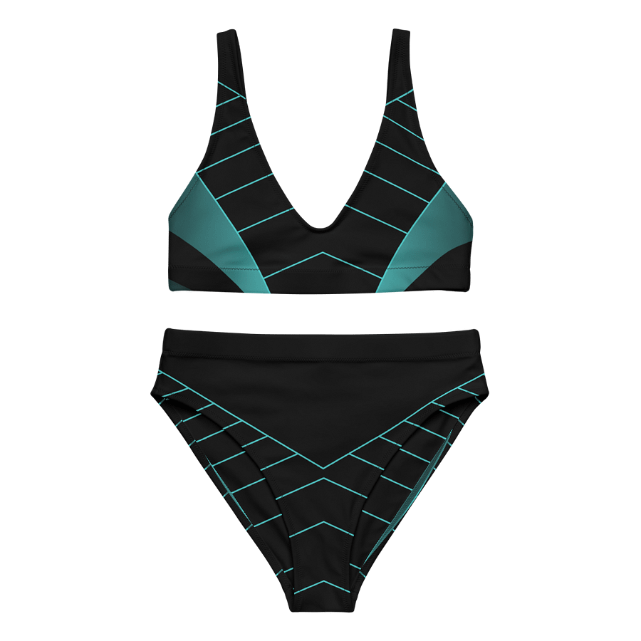 All-Over Print Recycled High-Waisted Bikini product image (11)