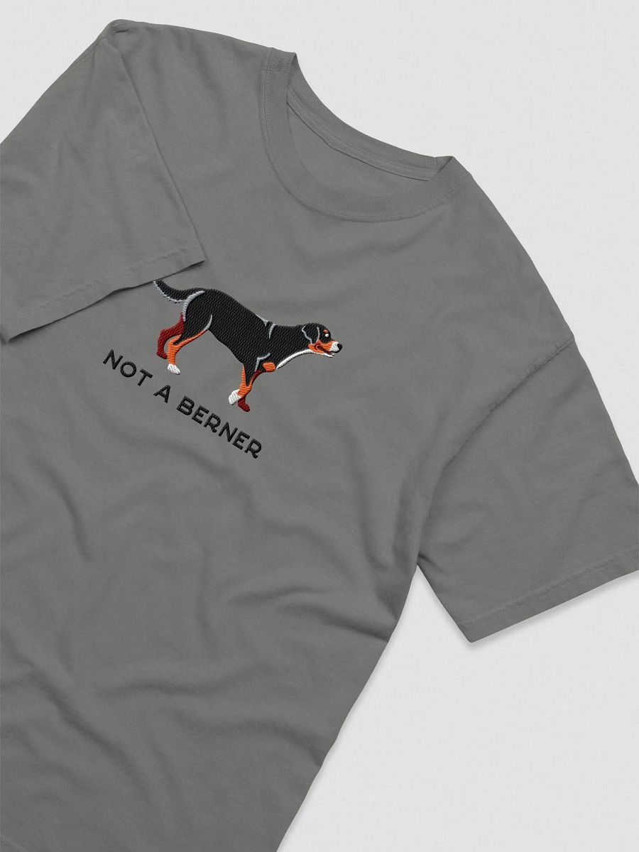 Not a Berner T-Shirt(Embroidered) of a Greater Swiss Mountain Dog product image (6)