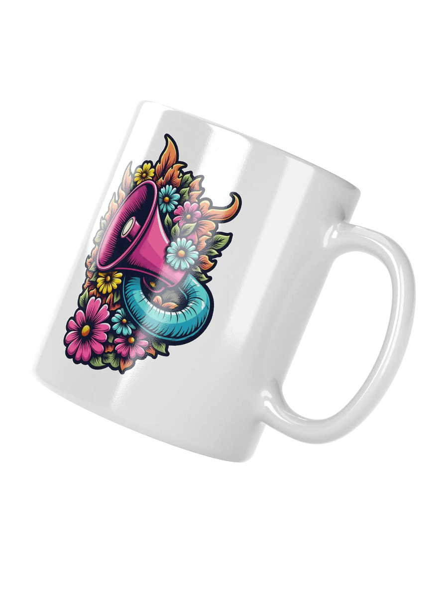 Floral Megaphone Mug product image (3)