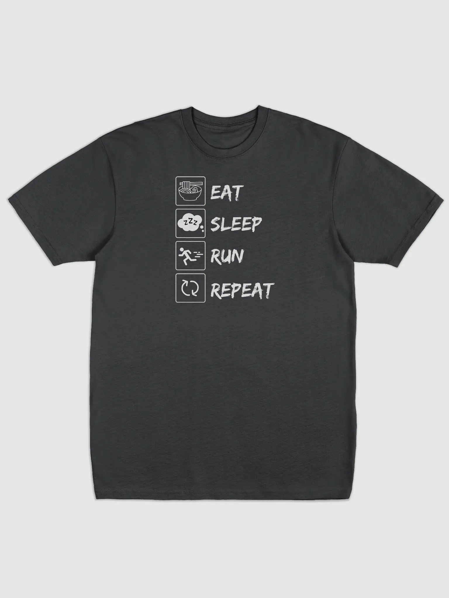 Eat, Sleep, Run, Repeat Tees | Premium Heavyweight Cotton product image (1)