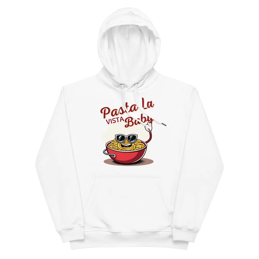 Pasta La Vista Baby Premium Eco Hoodie product image (2)