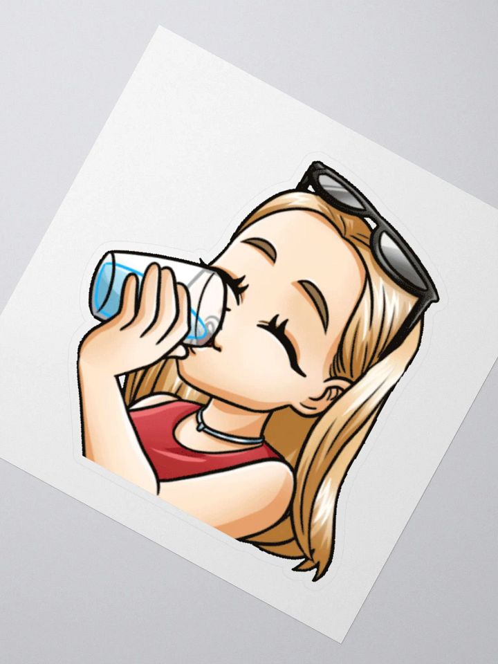 Fleur Hydrate Emote Sticker product image (2)