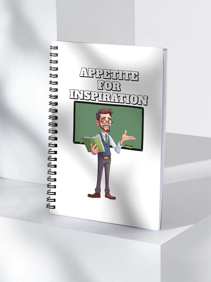 Appetite For Inspiration - Motivation and Inspirational Spiral Notebook product image (2)