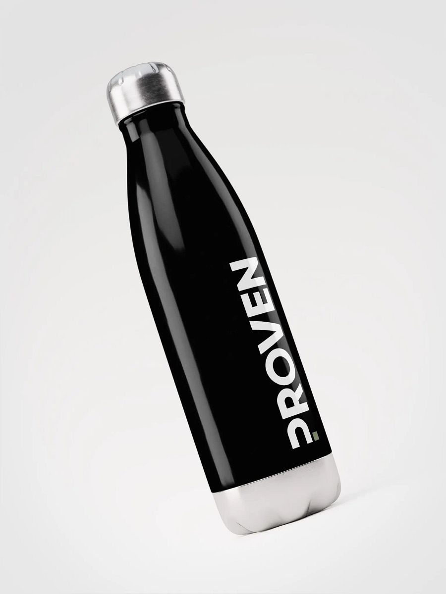 Urban Monochrome Steel Water Bottle product image (3)