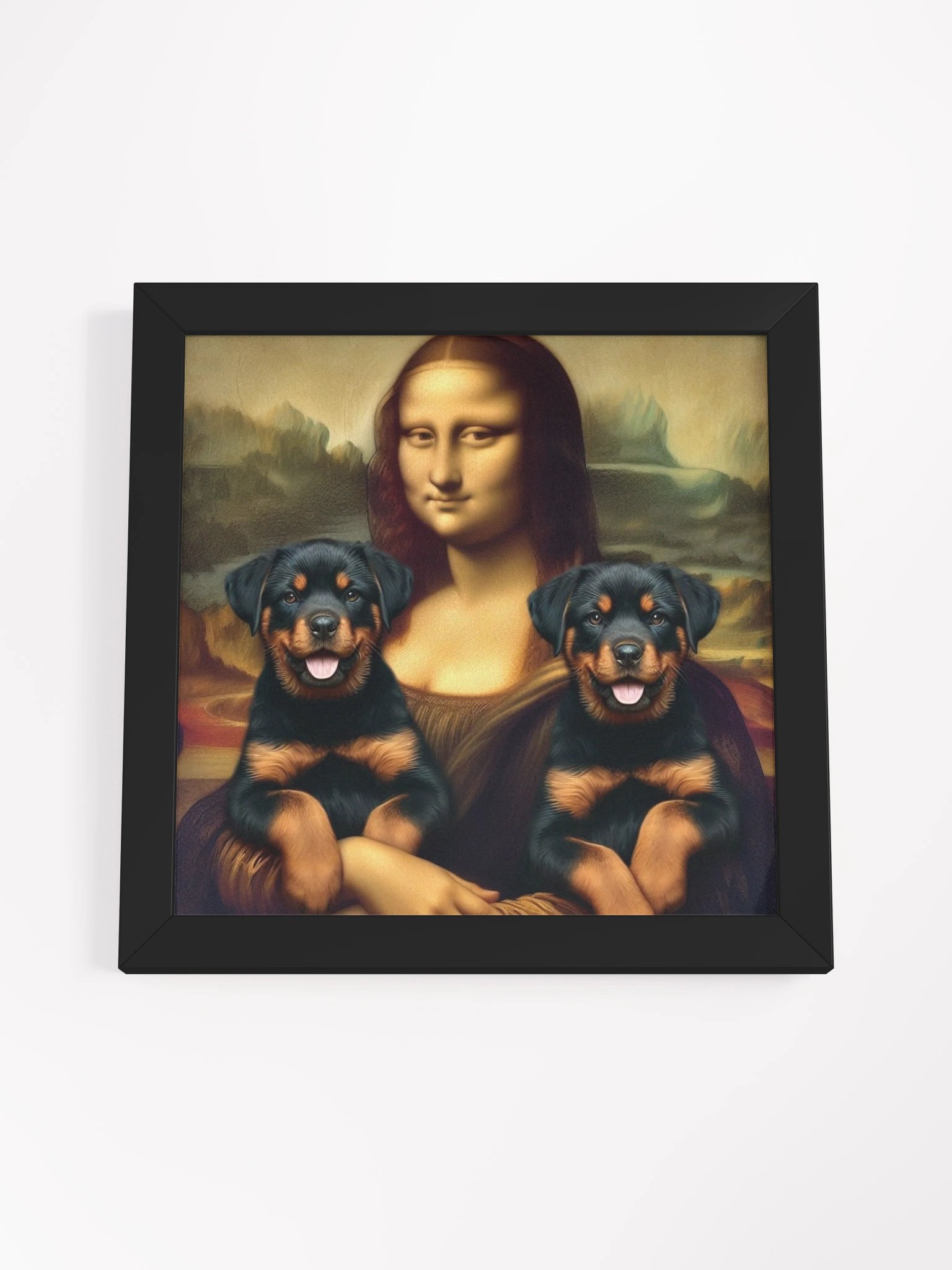 Rottweilers and Mona Lisa product image (19)