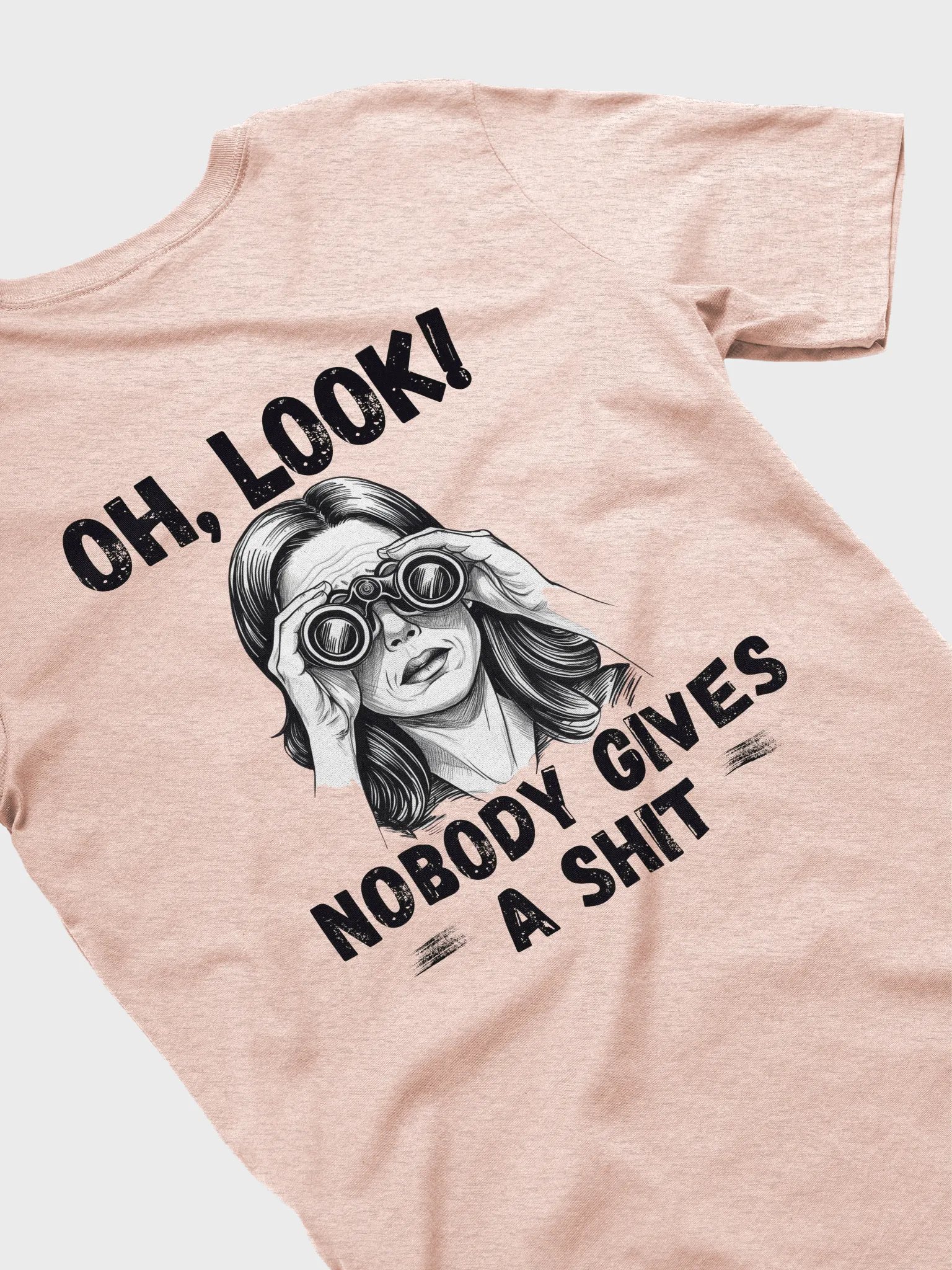 Sassy Specs Nobody Gives A Shit Tee product image (34)
